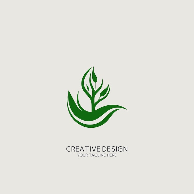 Vector logo de árbol