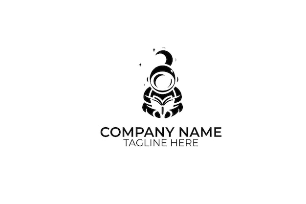 vector logo de astronauta