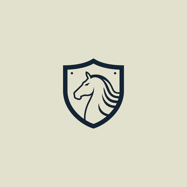 Vector Logo de Caballo