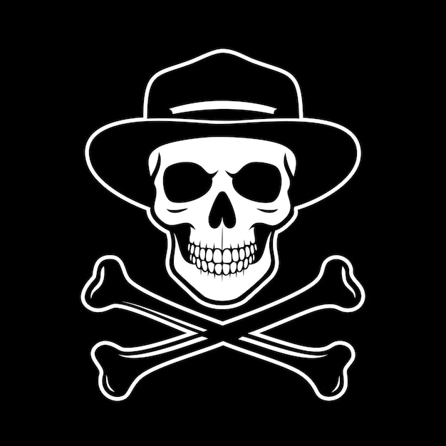 Vector logo de calavera