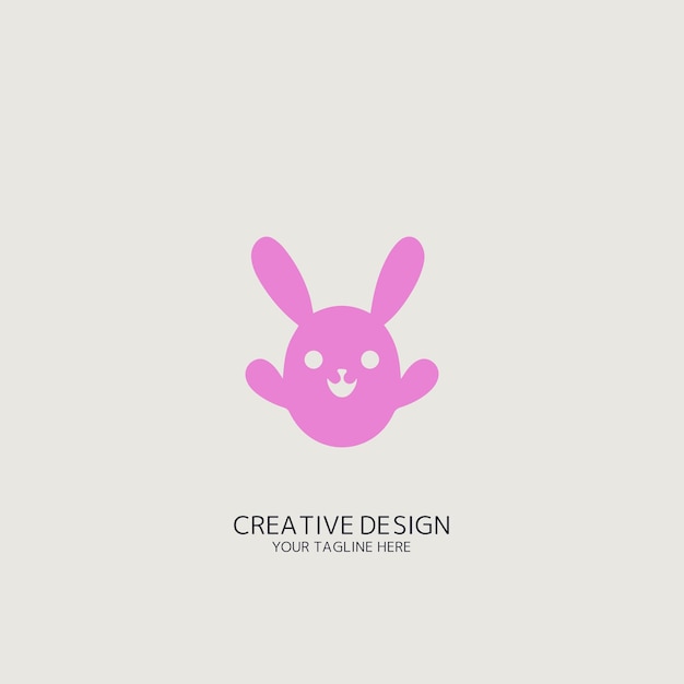 vector logo de conejo