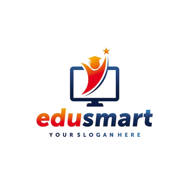 Vector logo de educación