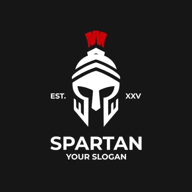 Vector logo espartano