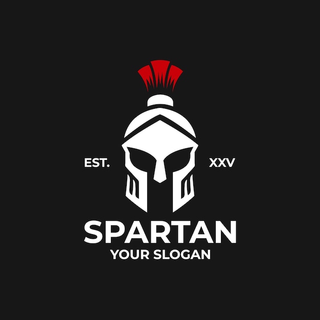 Vector logo espartano