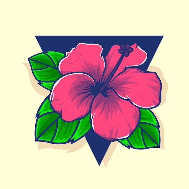 Vector de logo de flor