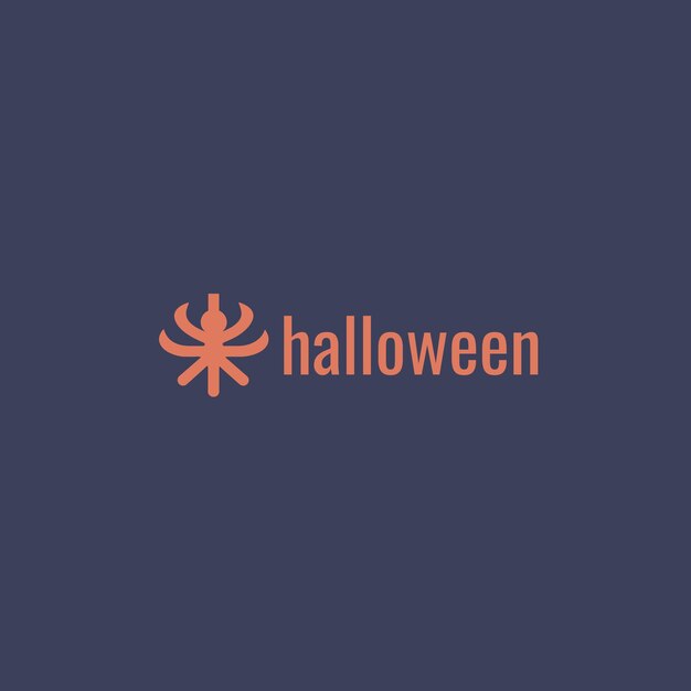 vector logo de halloween