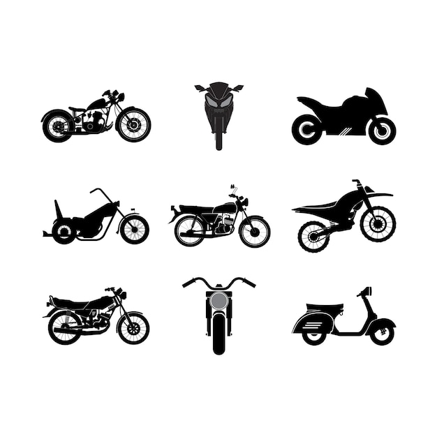 Vector logo de motocicleta