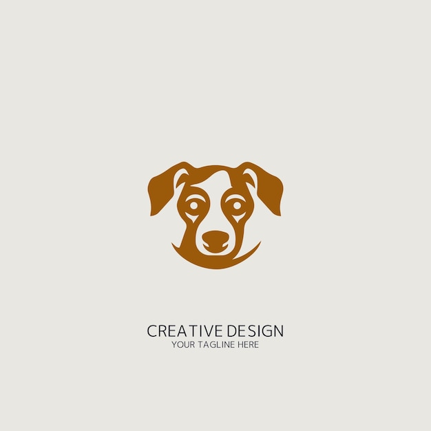 Vector logo de perro