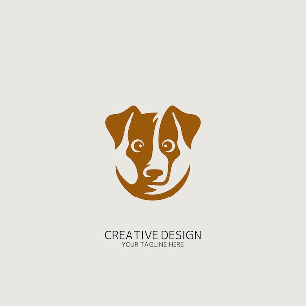 Vector logo de perro