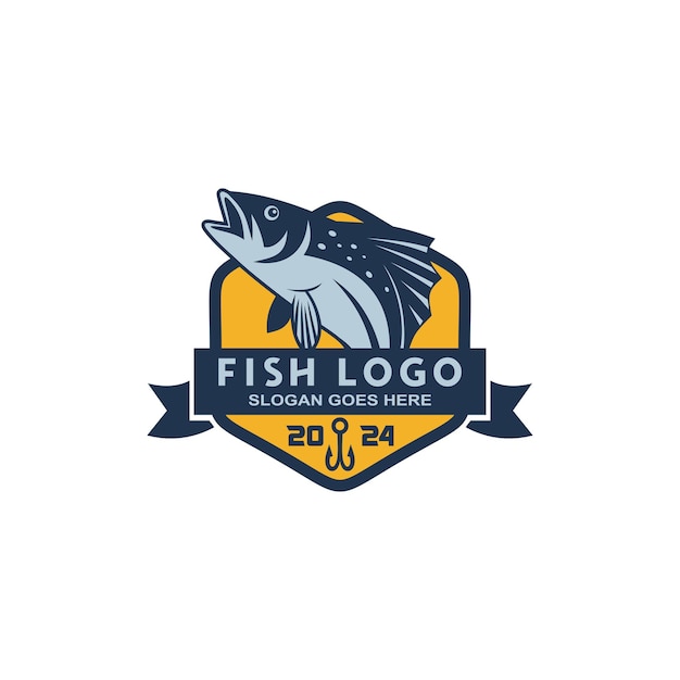 VECTOR LOGO DE PESCA