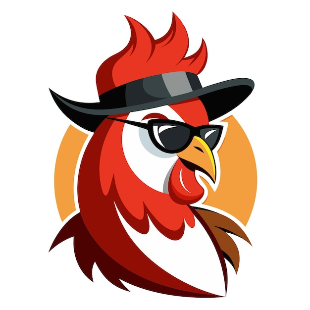 vector logo de pollo