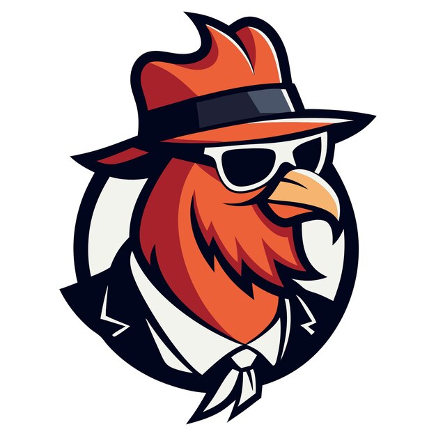 vector logo de pollo