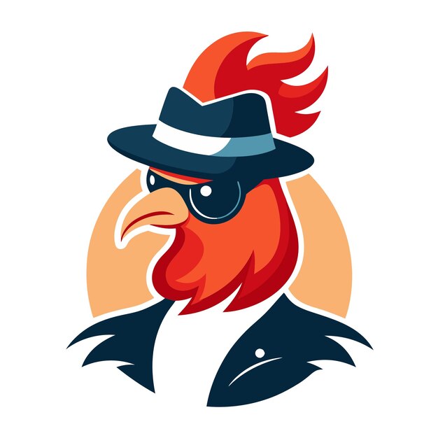 vector logo de pollo