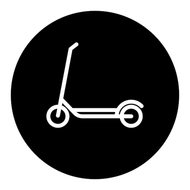 vector logo de scooter