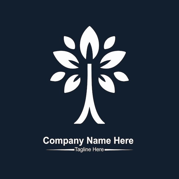 Vector del logotipo del árbol dental