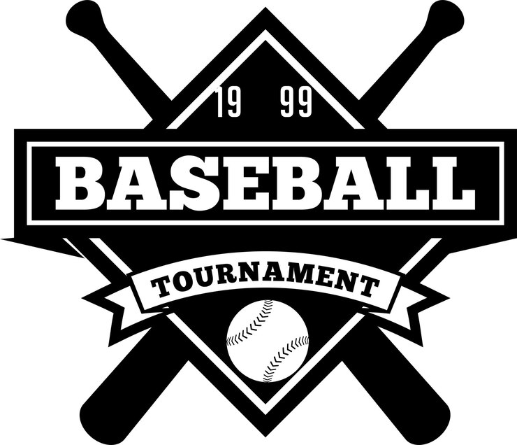Vector de logotipo de béisbol RETRO SPORT VINTAGE 12 (en inglés)