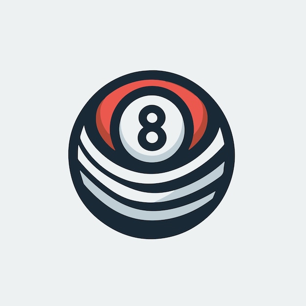 vector del logotipo de billar