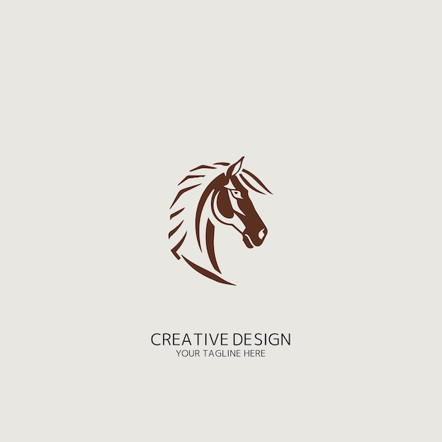 Vector del logotipo del caballo