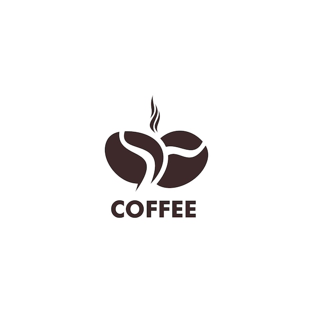 vector del logotipo del café, icono del logotipo de la cafetería o cafetería