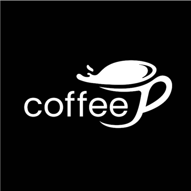 vector de logotipo de café