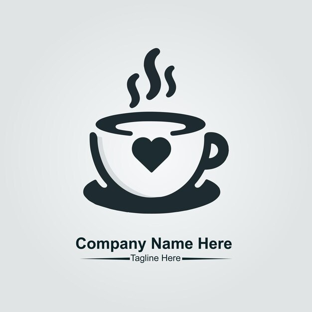 Vector del logotipo de la cafetería