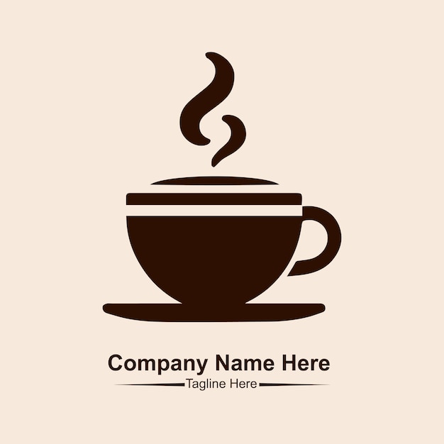 Vector del logotipo de la cafetería