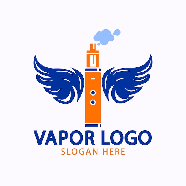 Vector del logotipo de la cápsula de vapor