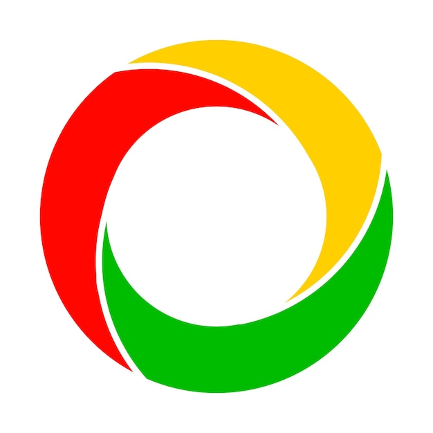 Vector de logotipo circular