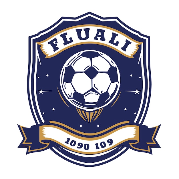 Vector El logotipo del club de fútbol