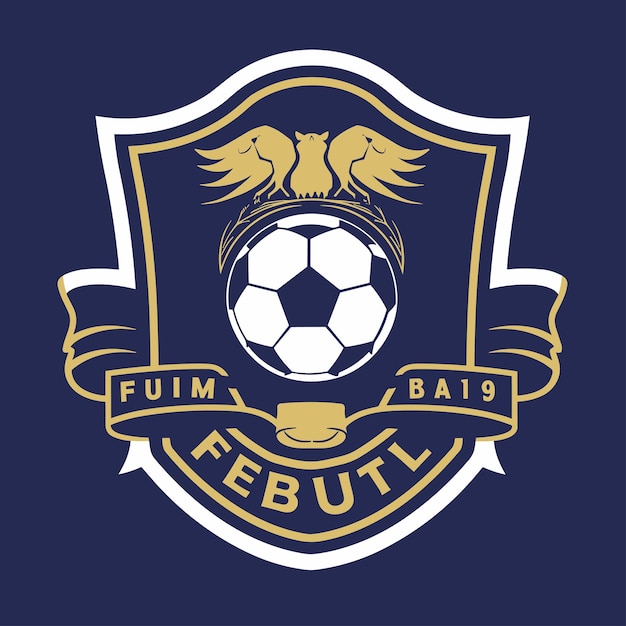 Vector el logotipo del club de fútbol