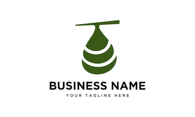 Vector del logotipo de la colmena de abejas