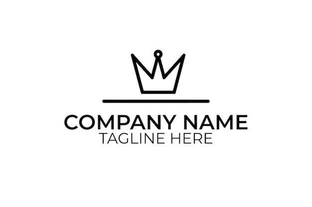 Vector del logotipo de la corona