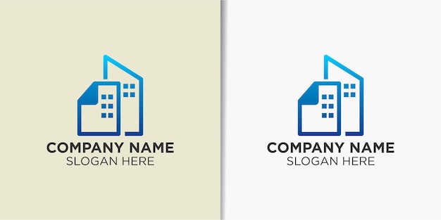 vector de logotipo de datos de construcción, plantilla de logotipo de construcción