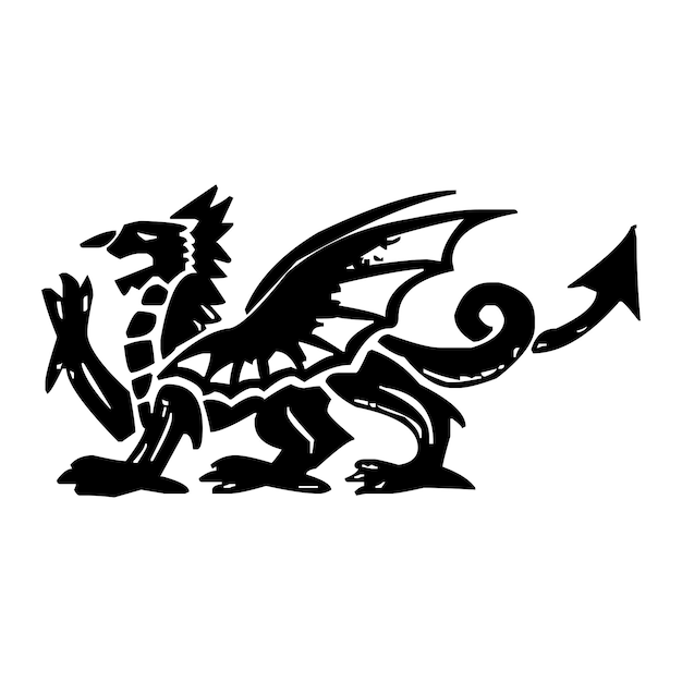 Vector del logotipo del dragón