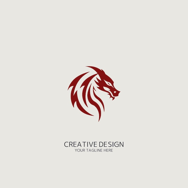 Vector del logotipo del dragón