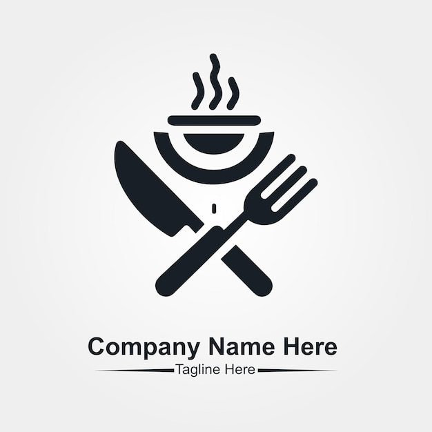 Vector de logotipo e icono del restaurante
