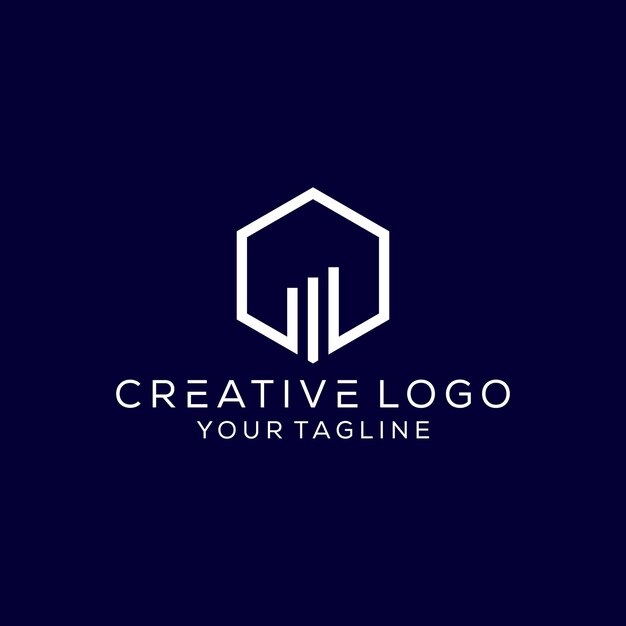 Vector de logotipo de edificio creativo