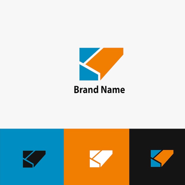 Vector de logotipo de empresa de logística