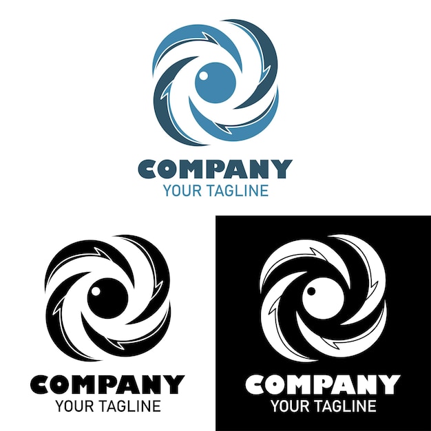 El vector del logotipo es editable.