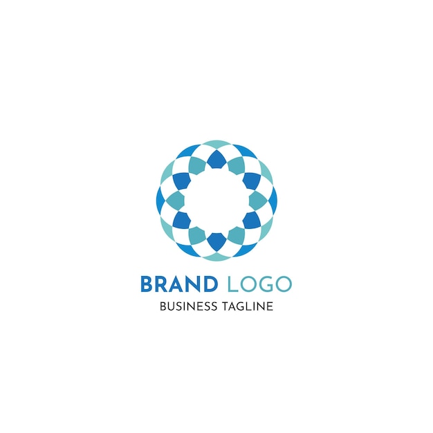 Vector de logotipo étnico para uso corporativo