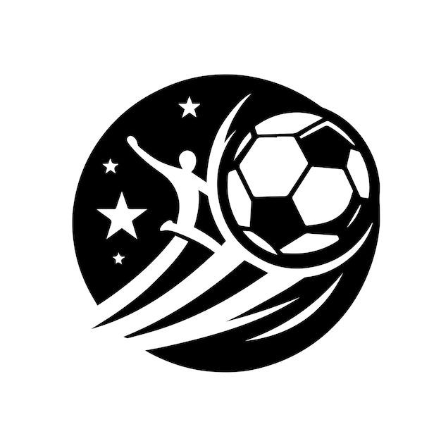 vector del logotipo del fútbol