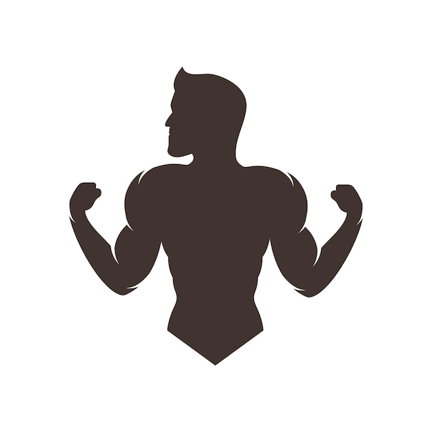 Vector de logotipo de gimnasio