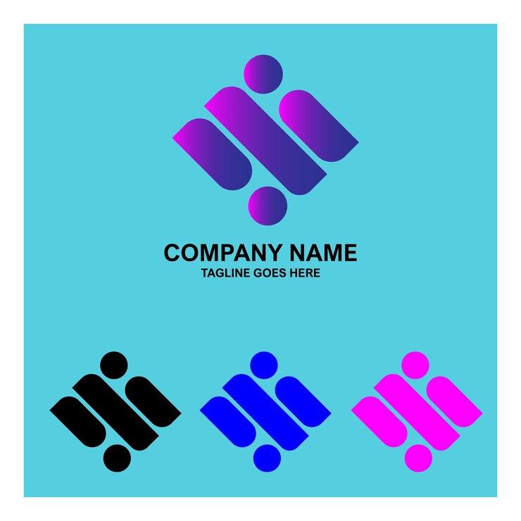 Vector de logotipo global