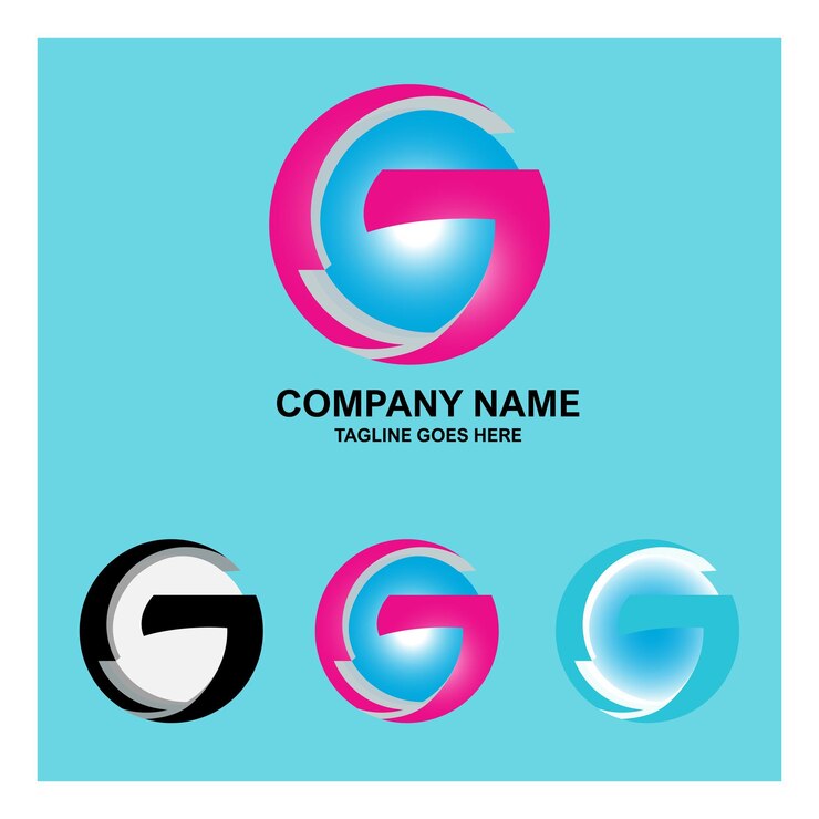 Vector de logotipo global