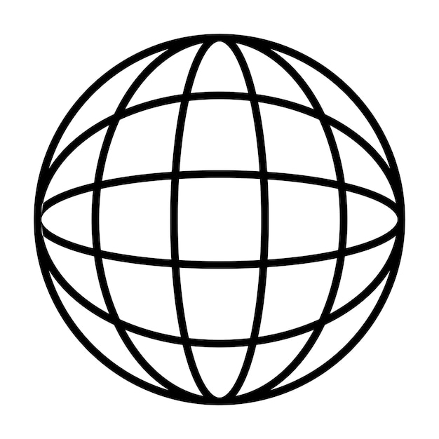 Vector de logotipo de globo de moda