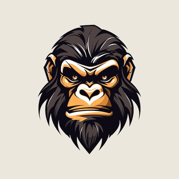 Vector del logotipo del gorila
