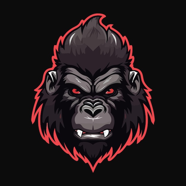 Vector del logotipo del gorila