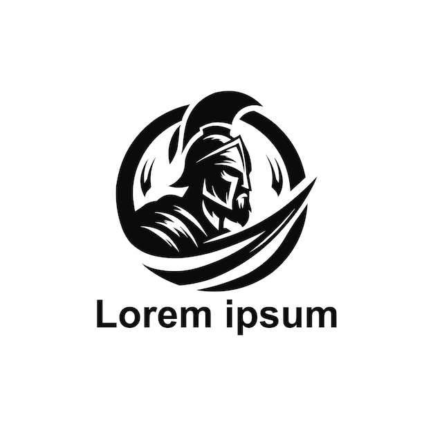 Vector del logotipo del guerrero