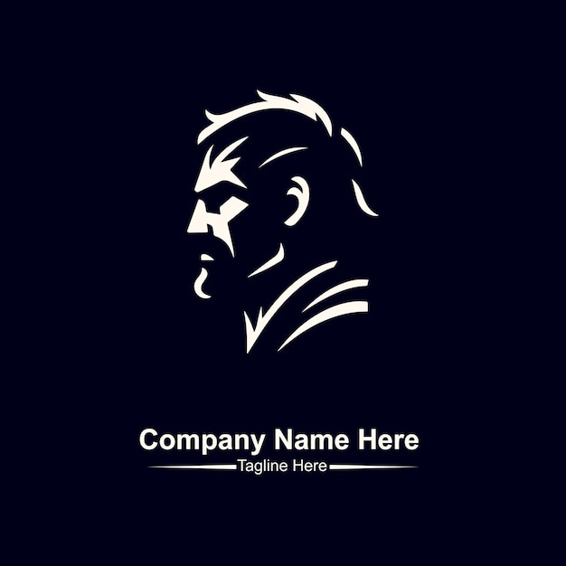 El vector del logotipo del guerrero