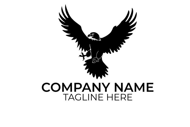 Vector del logotipo del halcón
